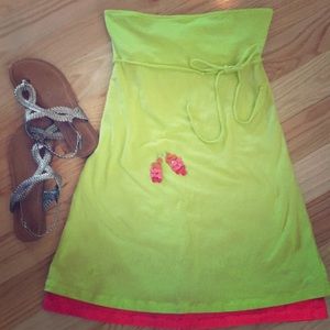 Victoria’s Secret strapless dress